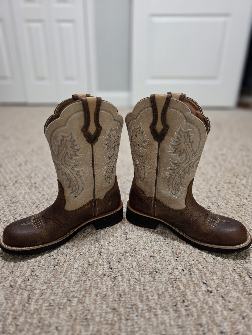 Women's Ariat Fatbaby Boots Size 9B - Picture 6 of 16